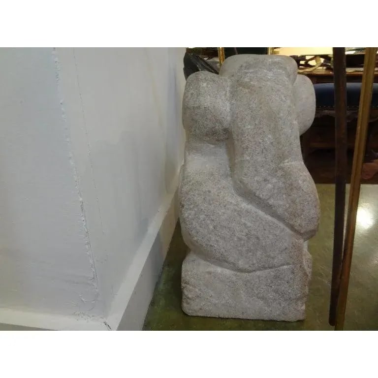 Mid-Century Modern Abstract Granite Sculpture - 4