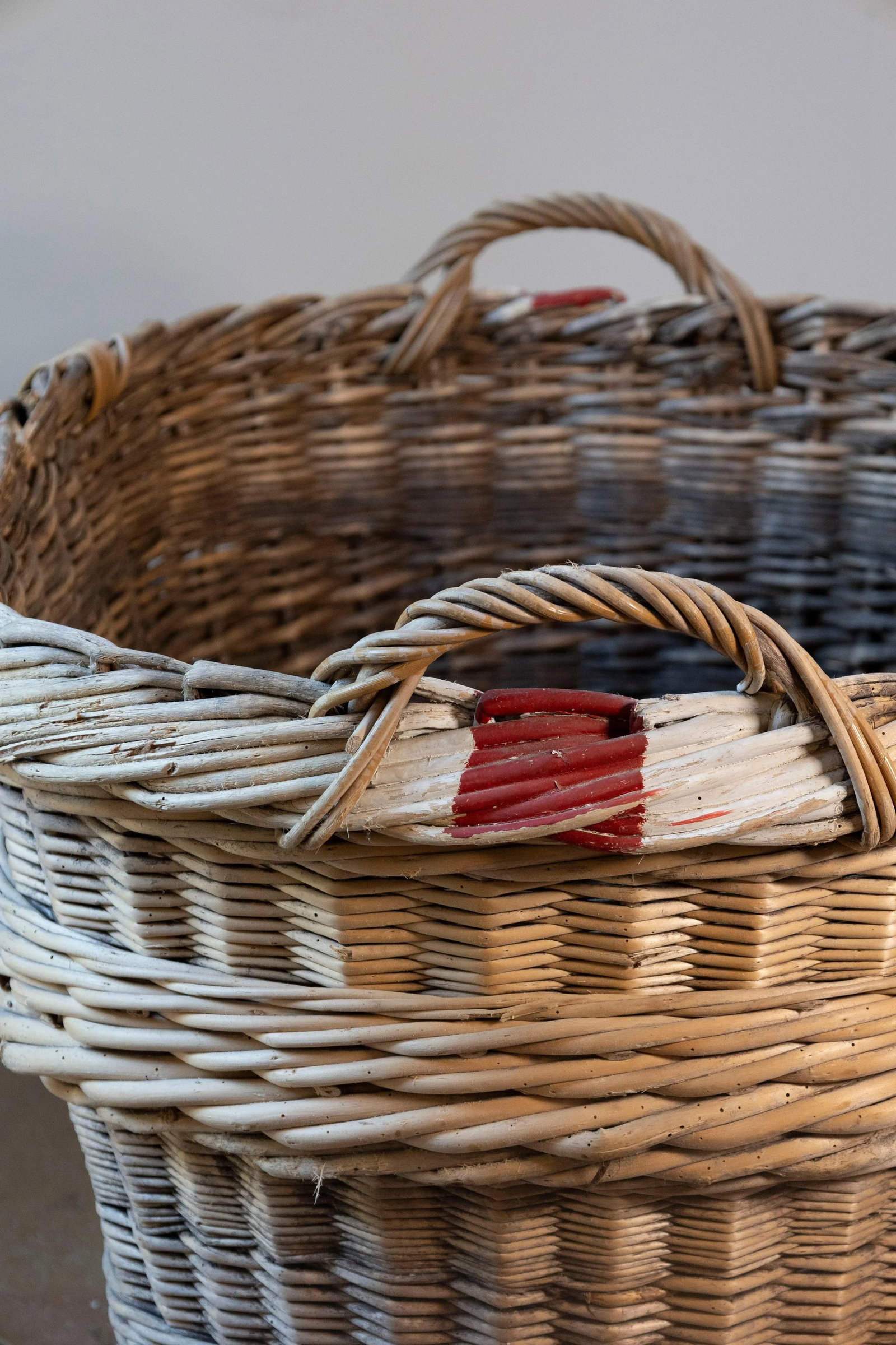 French Champagne Harvesting Basket - 6
