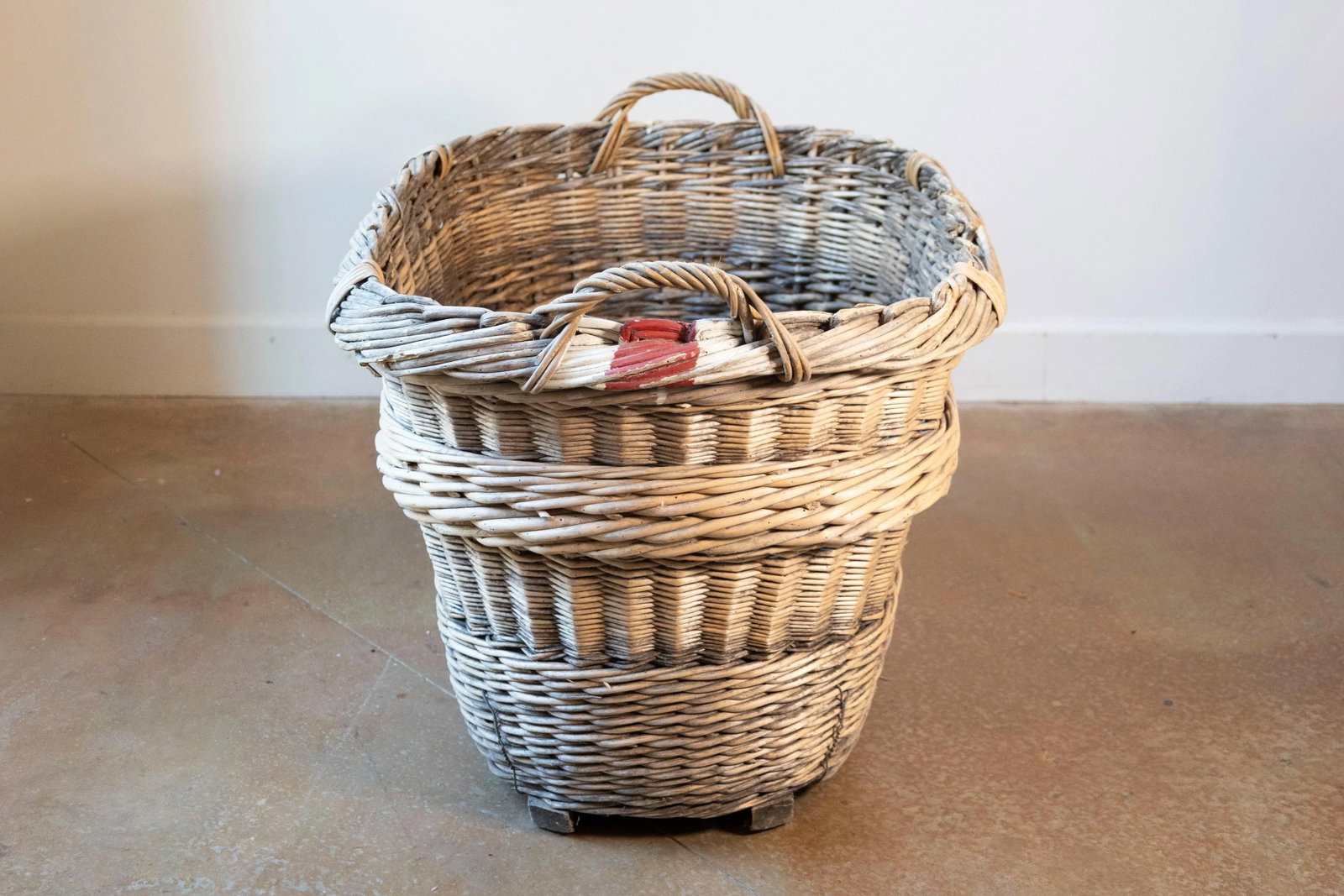 French Champagne Harvesting Basket - 8