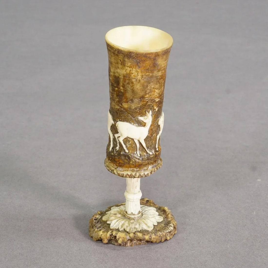 A Victorian Black Forest Rustic Drinking Goblet, Germany 1860s - 2