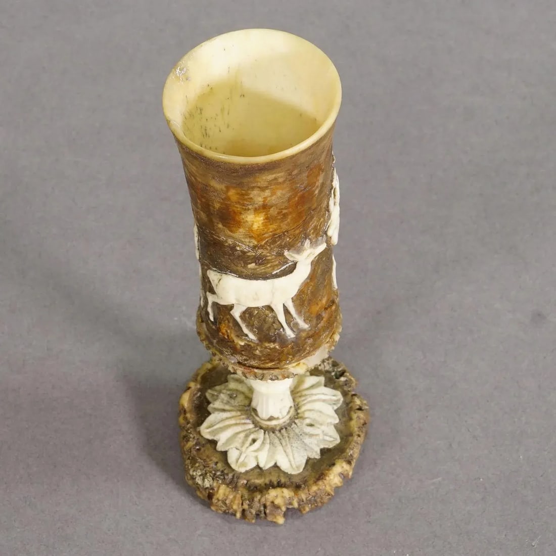 A Victorian Black Forest Rustic Drinking Goblet, Germany 1860s - 3