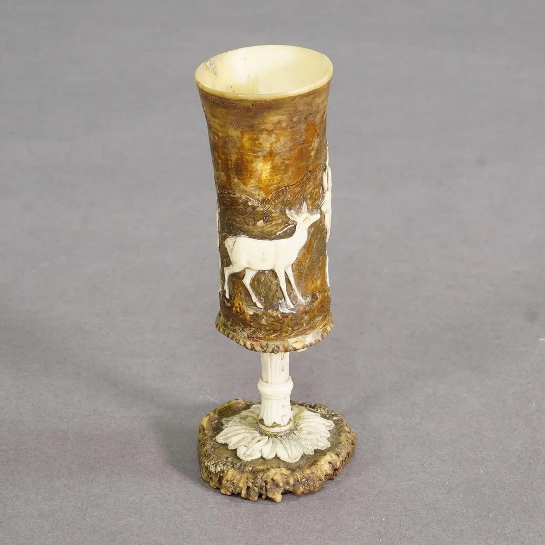 A Victorian Black Forest Rustic Drinking Goblet, Germany 1860s - 4