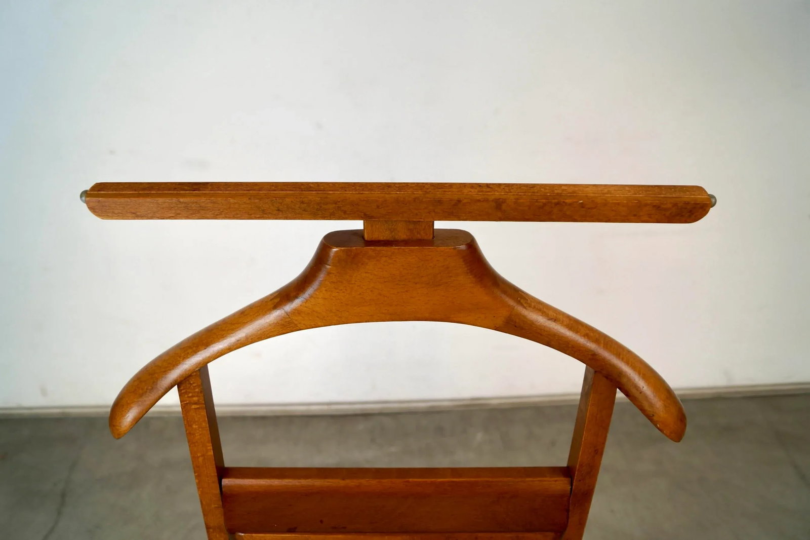 1950's Mid-Century Modern Solid Wood Valet / Butler - 10