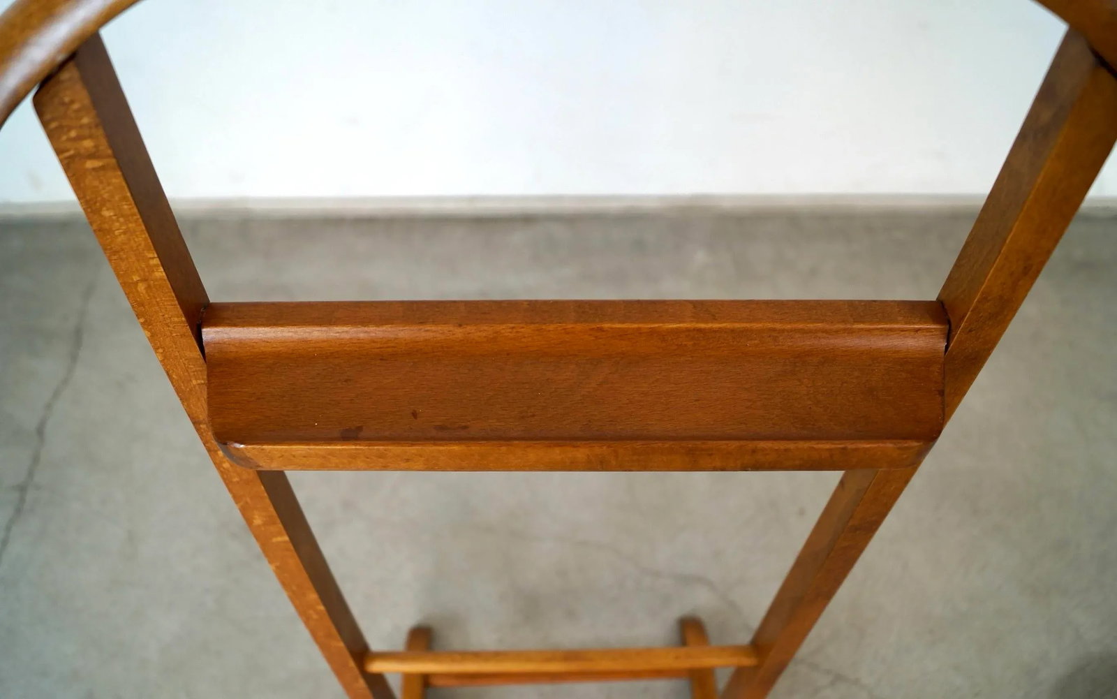 1950's Mid-Century Modern Solid Wood Valet / Butler - 11