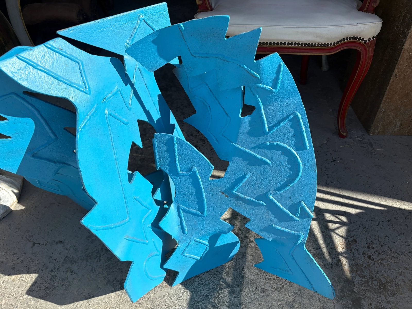 Mid 20th Century Abstract Steel Sculpture - 6