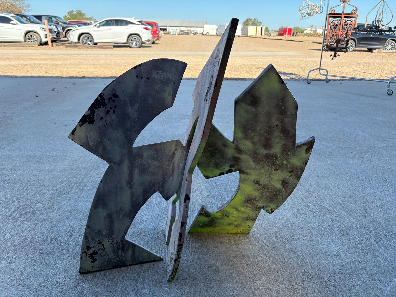 Abstract Steel Sculpture - 2