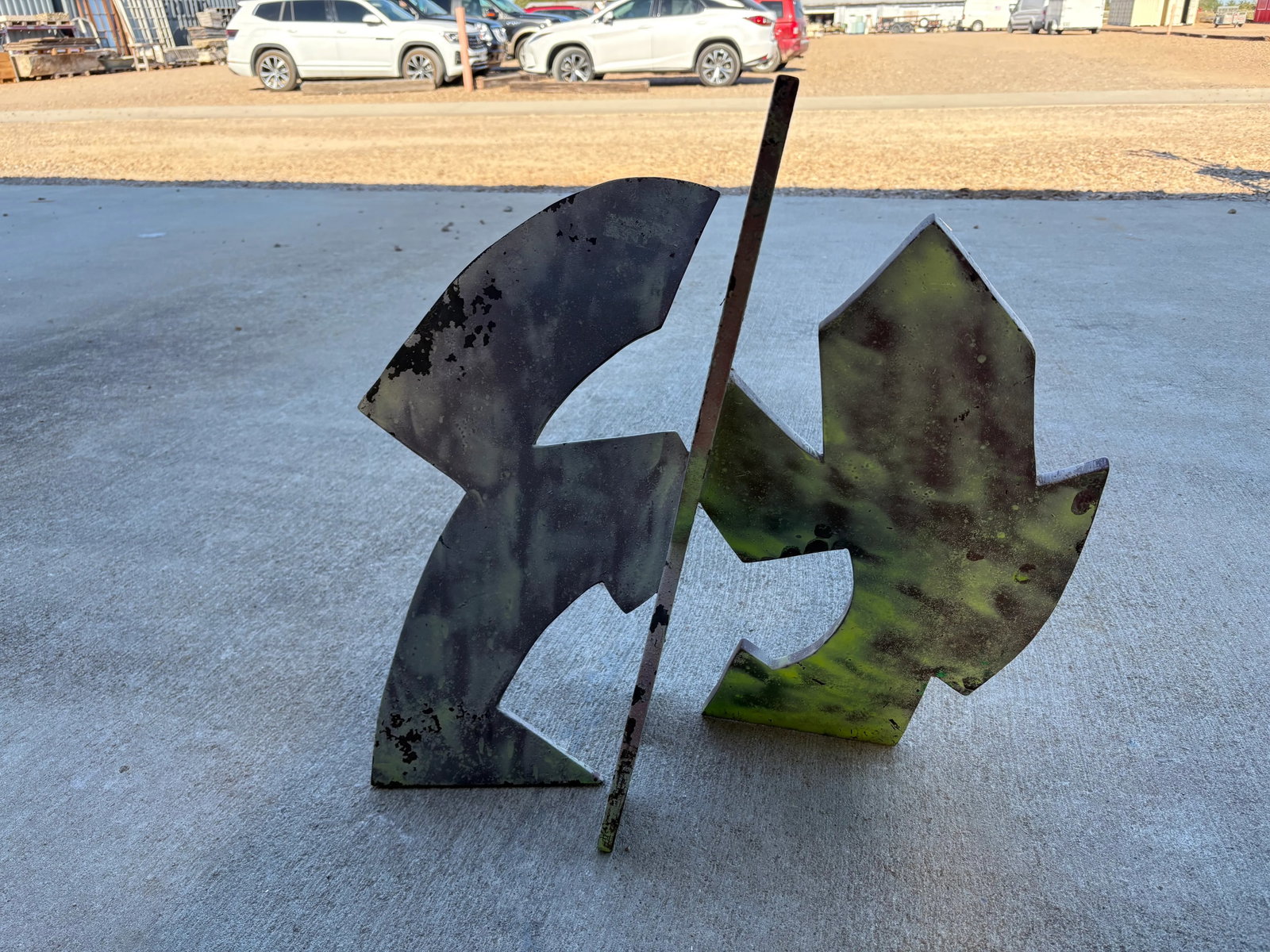 Abstract Steel Sculpture - 5