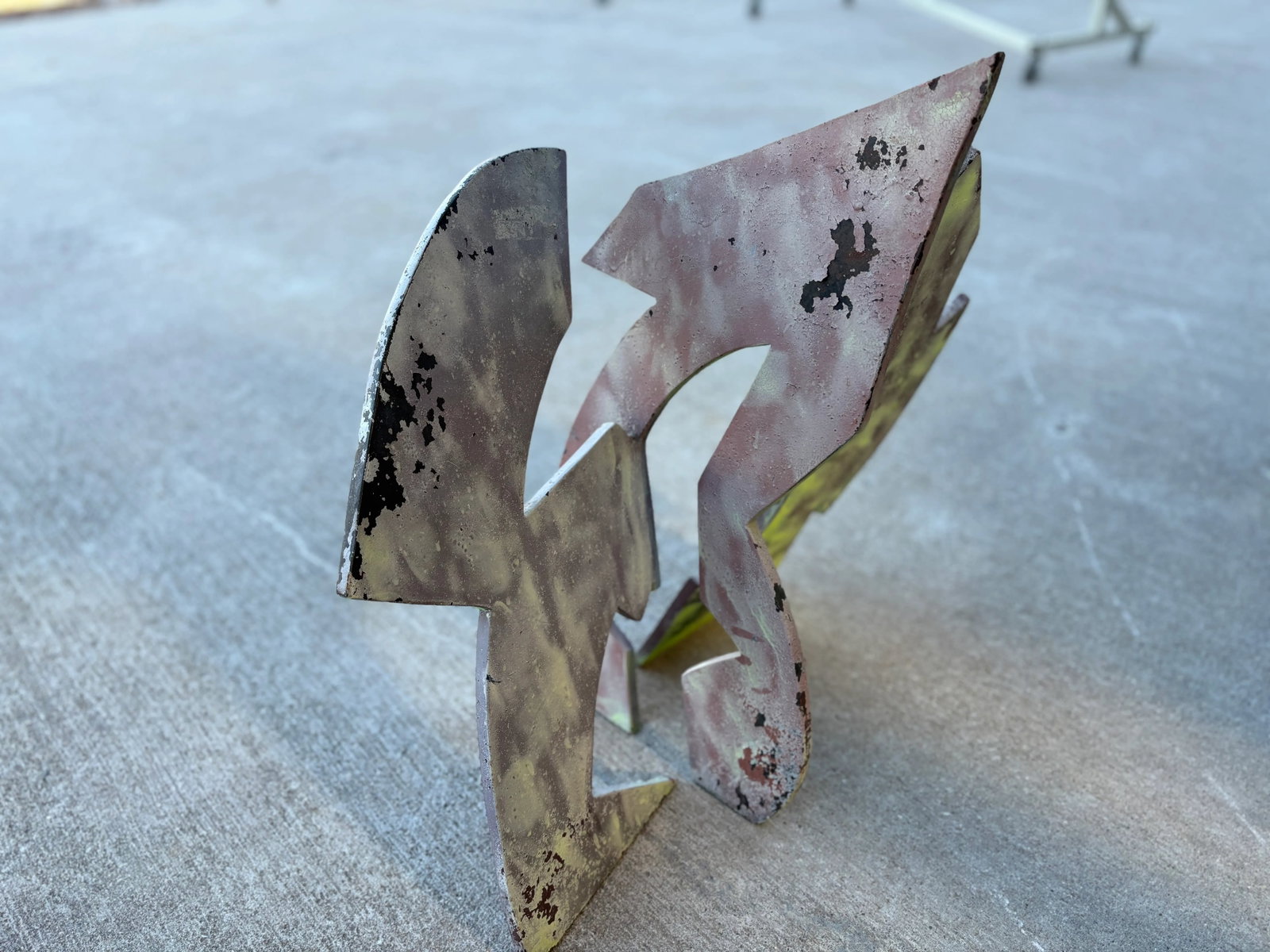 Abstract Steel Sculpture - 6
