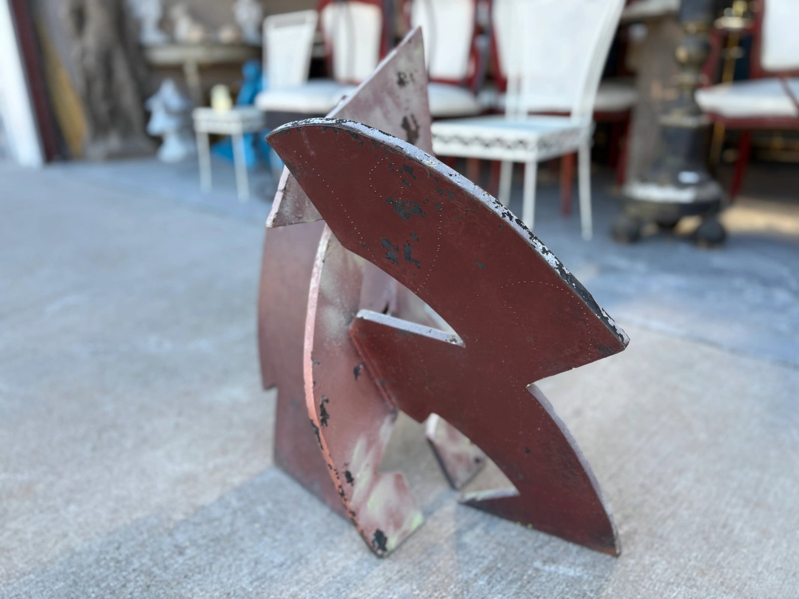 Abstract Steel Sculpture - 7