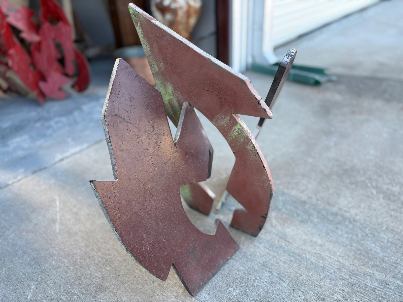 Abstract Steel Sculpture - 8