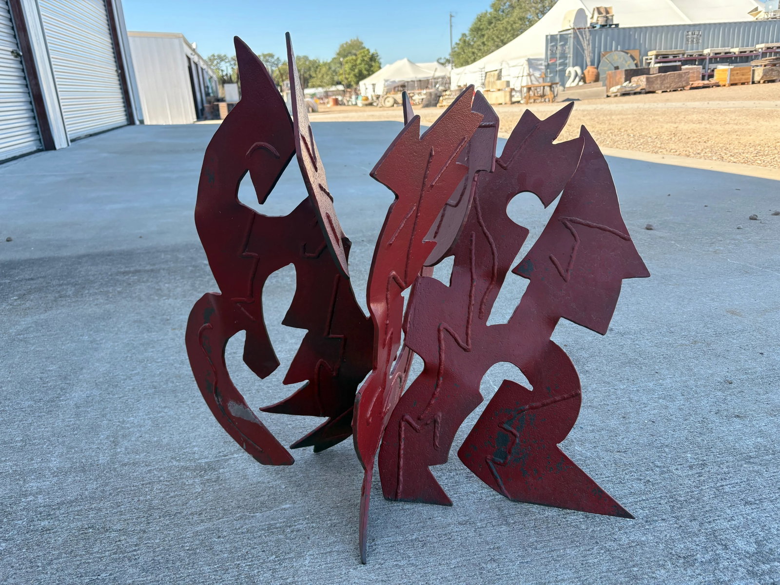 Abstract Steel Sculpture - 2
