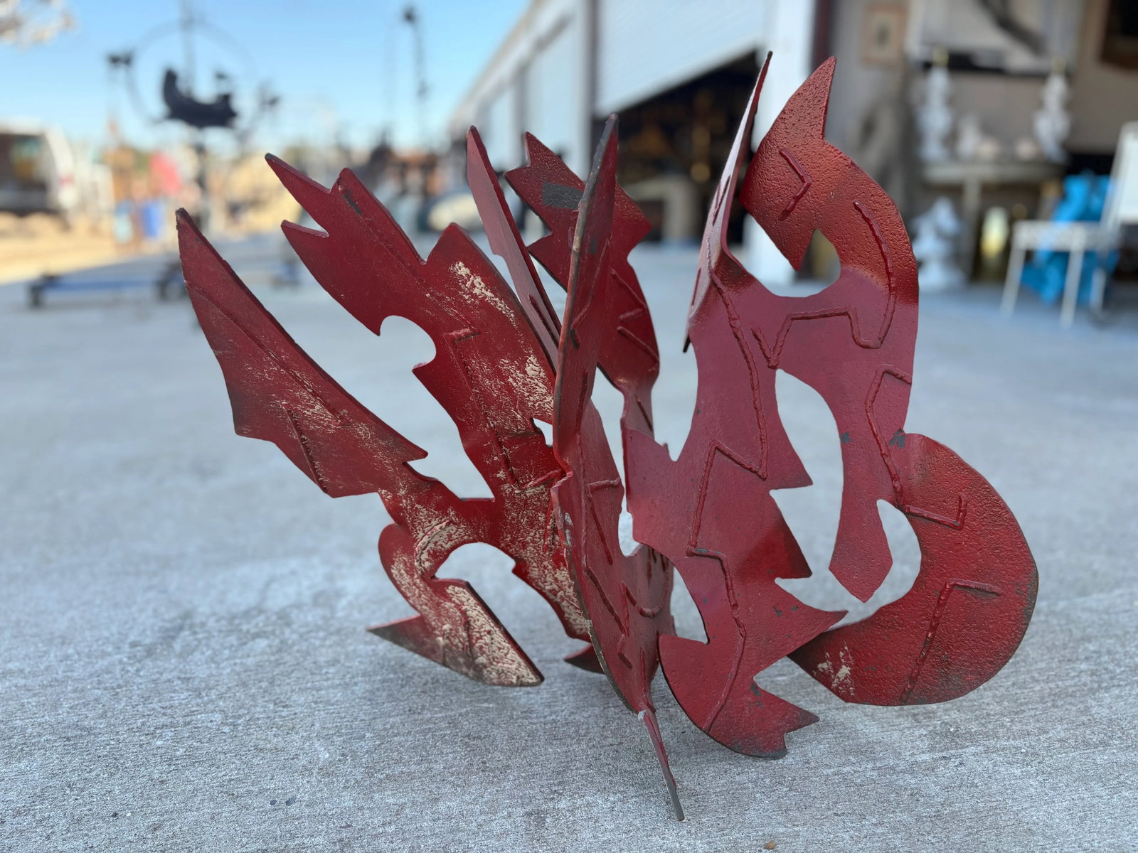 Abstract Steel Sculpture - 3