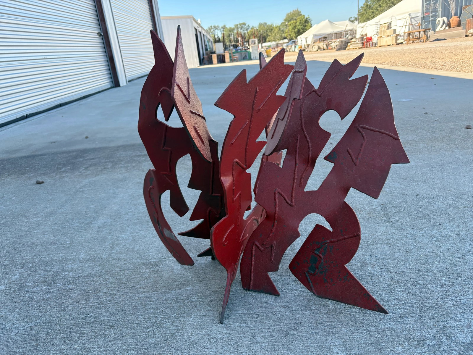 Abstract Steel Sculpture - 4