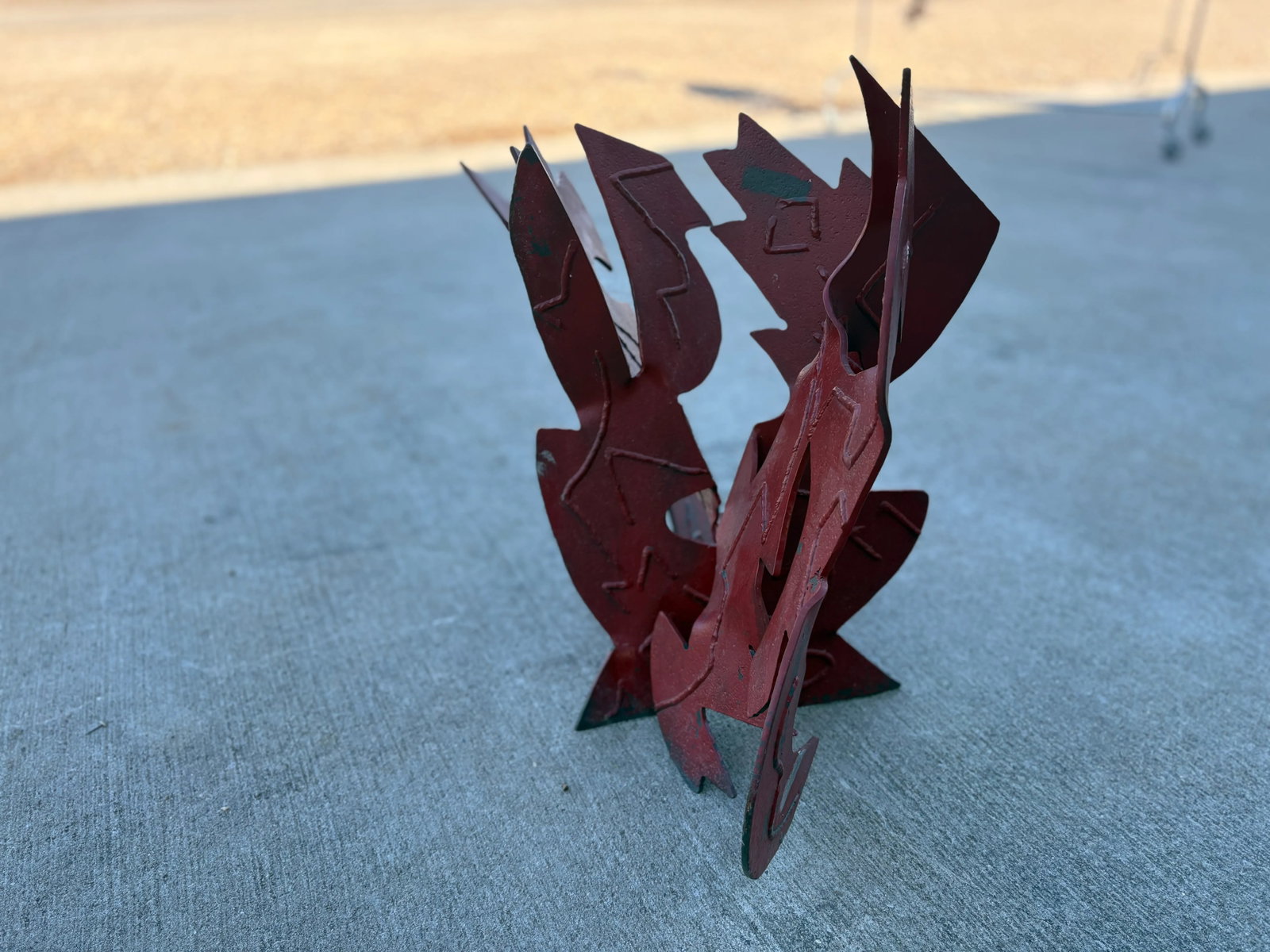 Abstract Steel Sculpture - 6