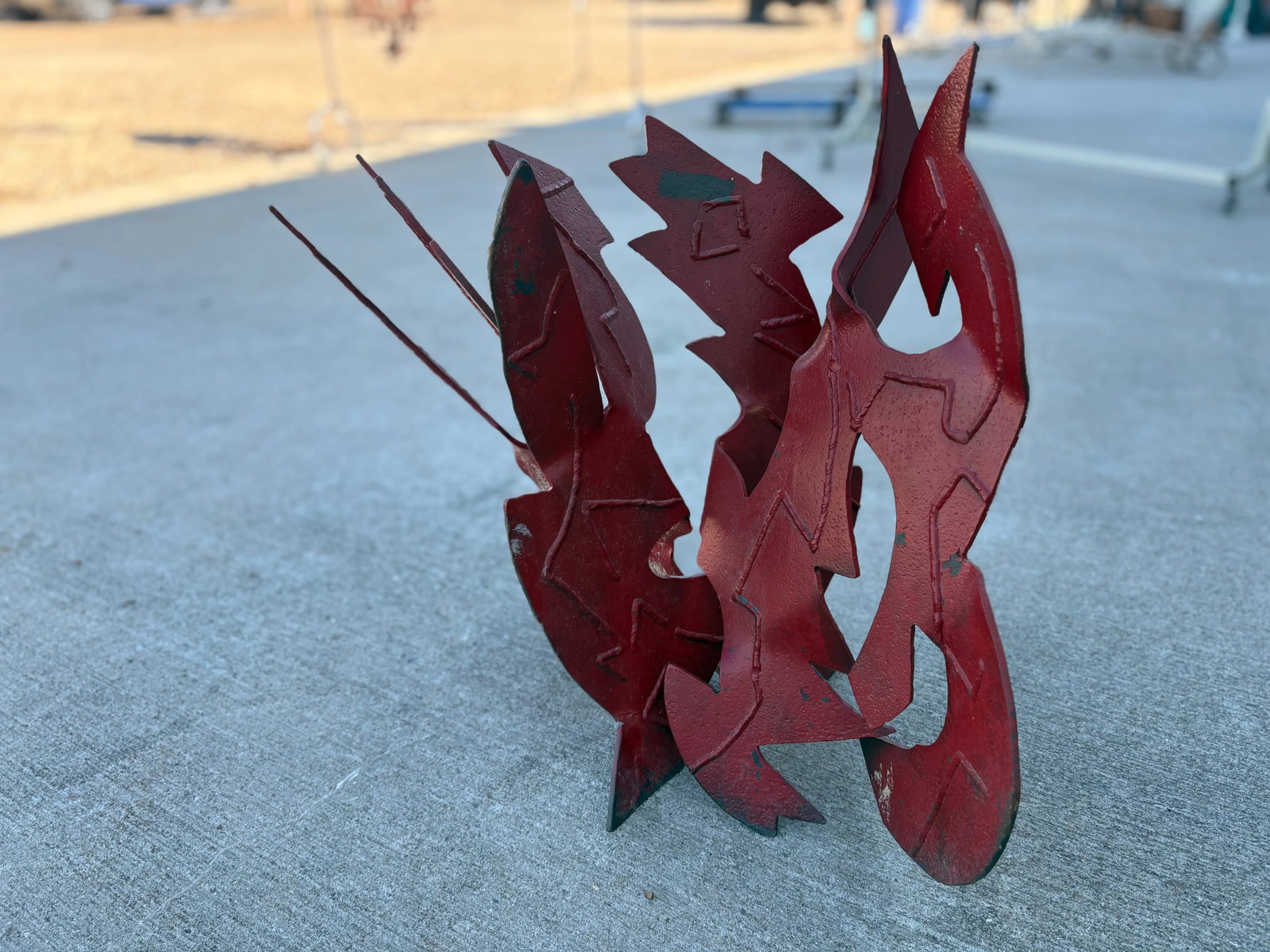 Abstract Steel Sculpture - 7