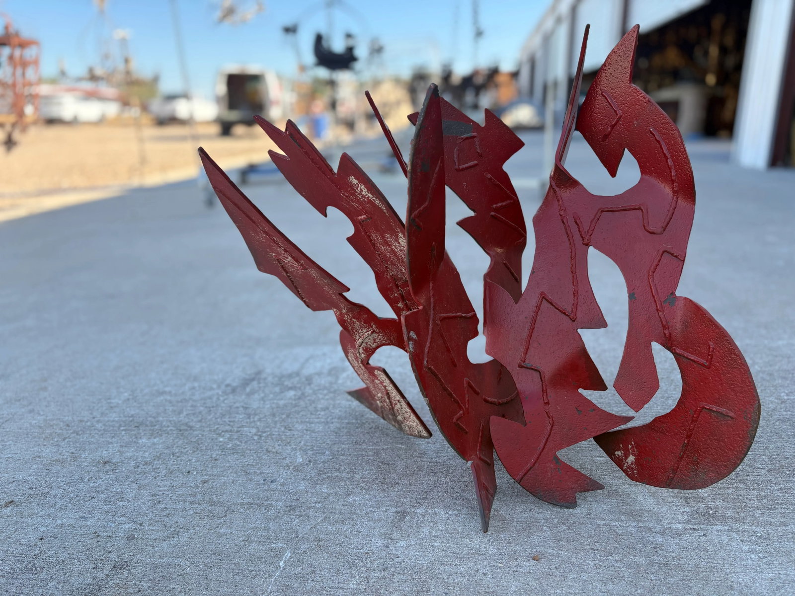 Abstract Steel Sculpture - 8
