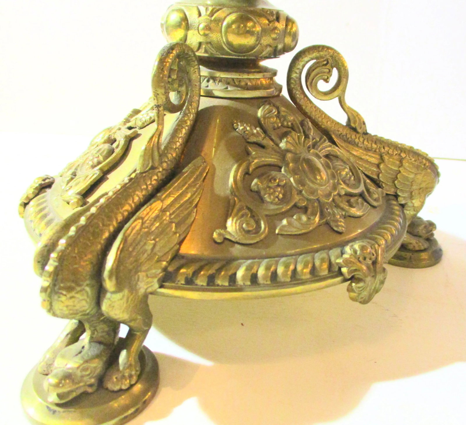 French Bronze Footed Compote Stand Early 20th Century - 2