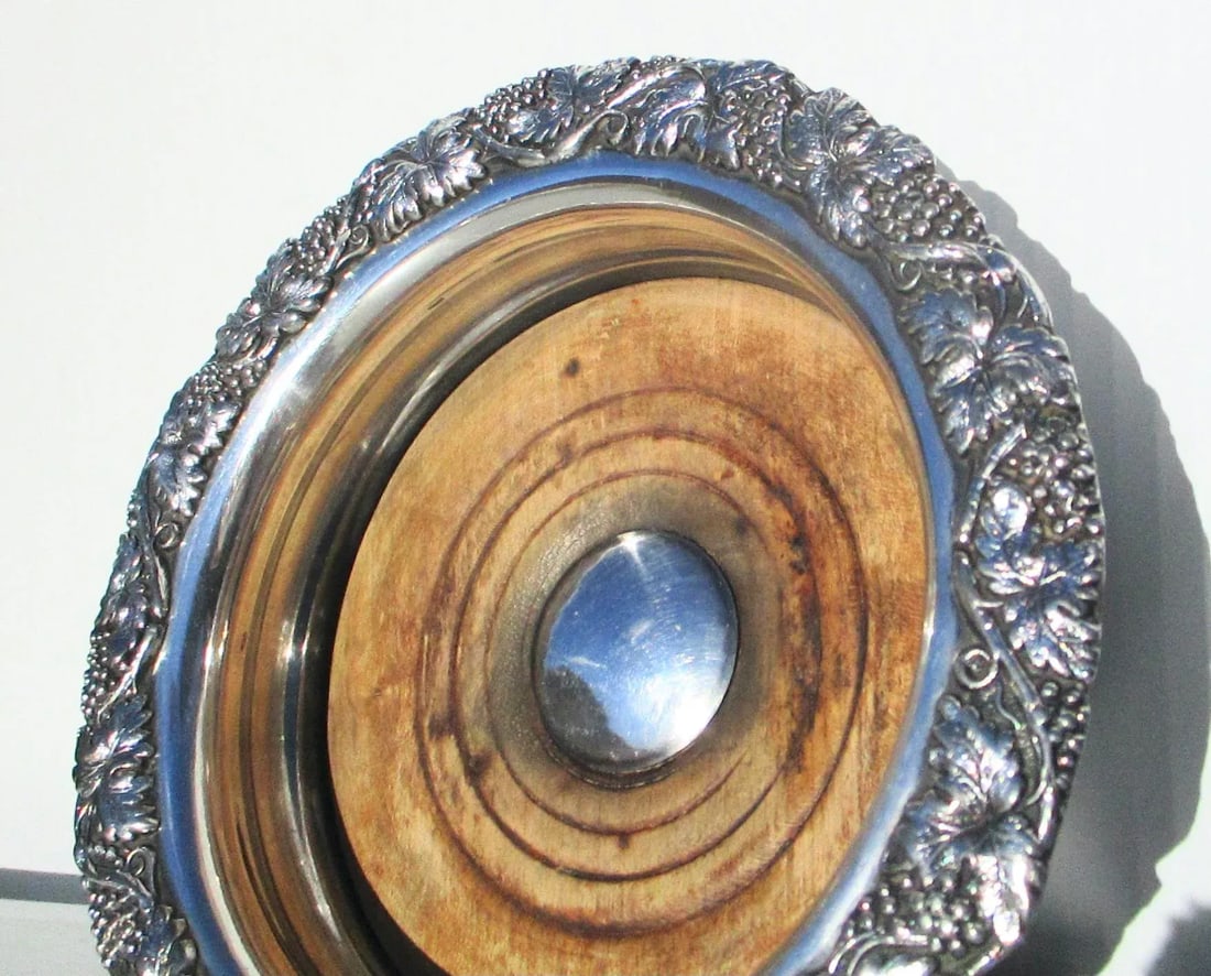 19th Century Old Sheffield Plate Wine Coaster. - 2