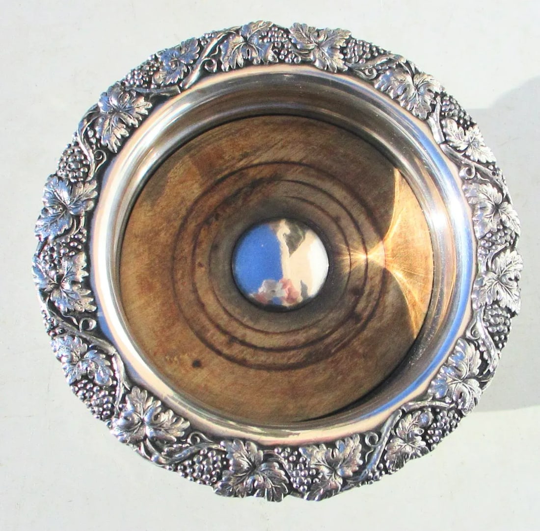 19th Century Old Sheffield Plate Wine Coaster. - 6