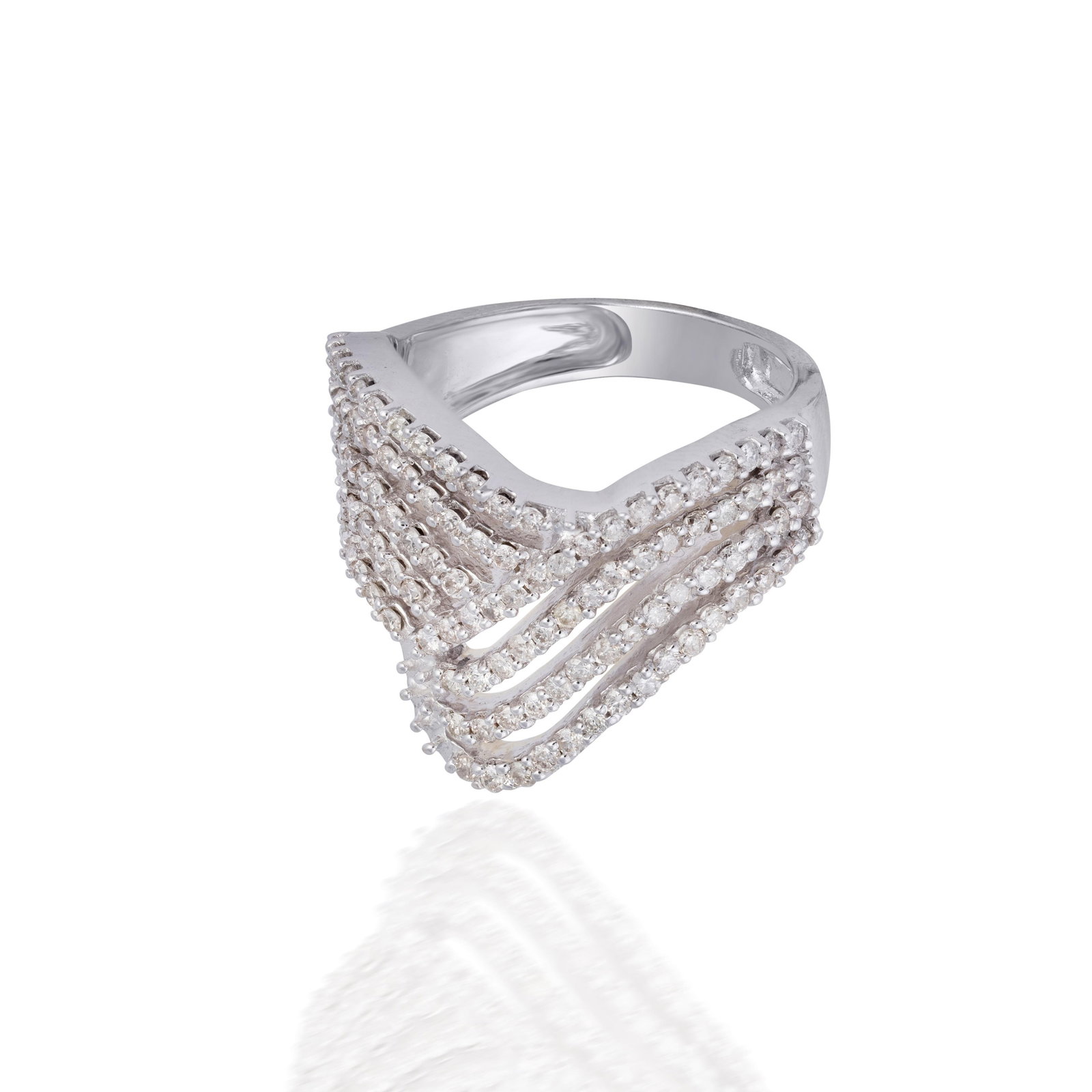 Diamond Ring in 14k gold - 3