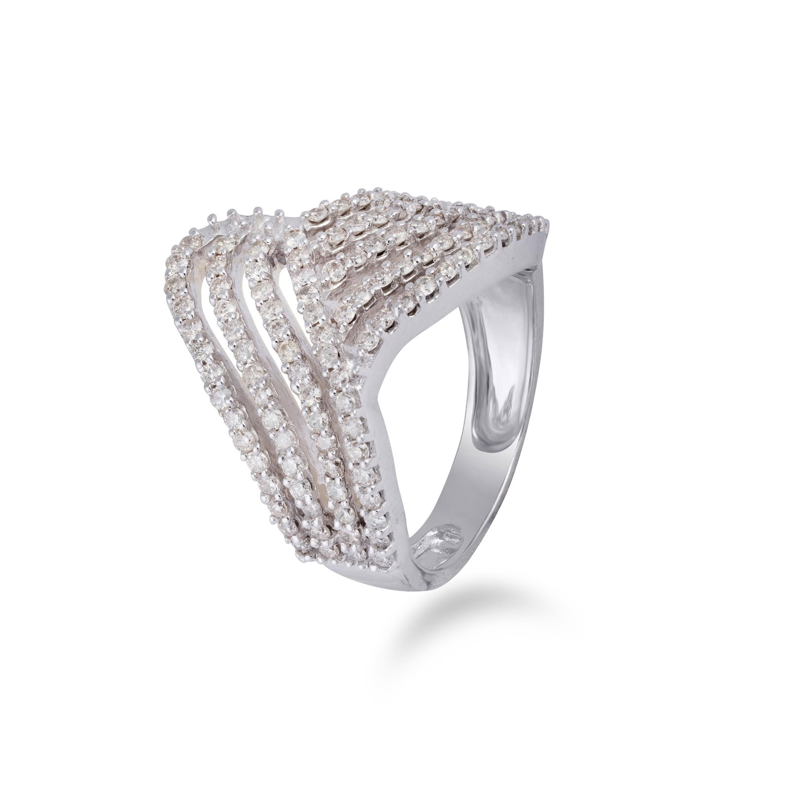 Diamond Ring in 14k gold - 4