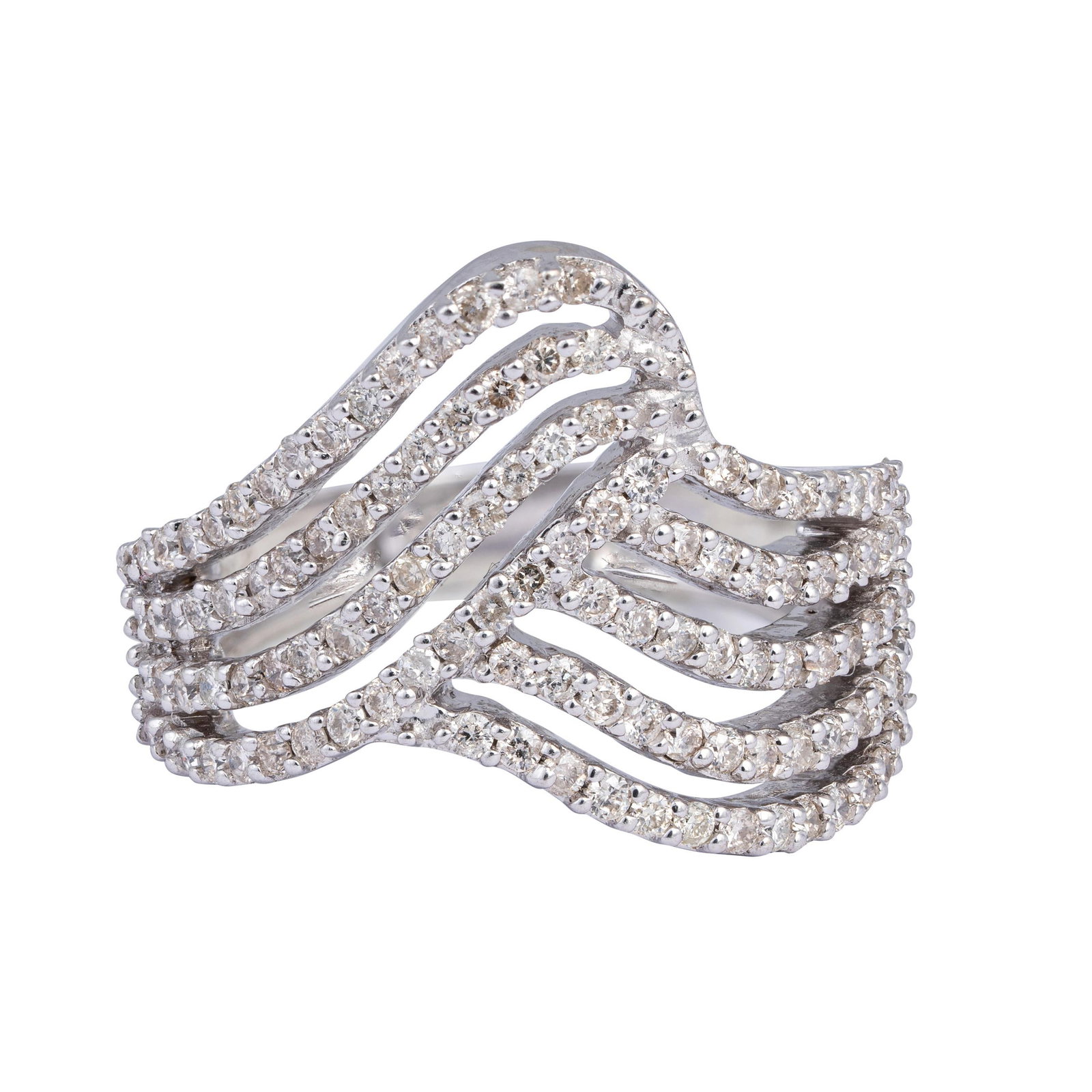 Diamond Ring in 14k gold - 5