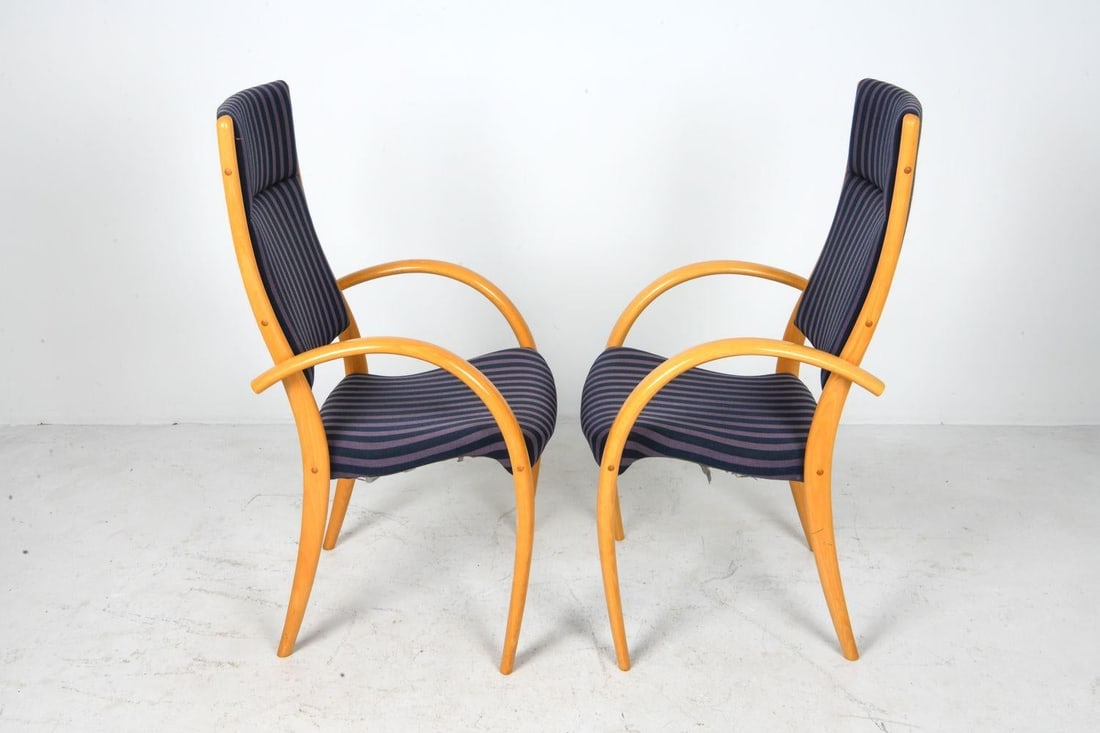 Pair of Vintage 'Harlekiini' Style Finnish Lounge Chairs - 5
