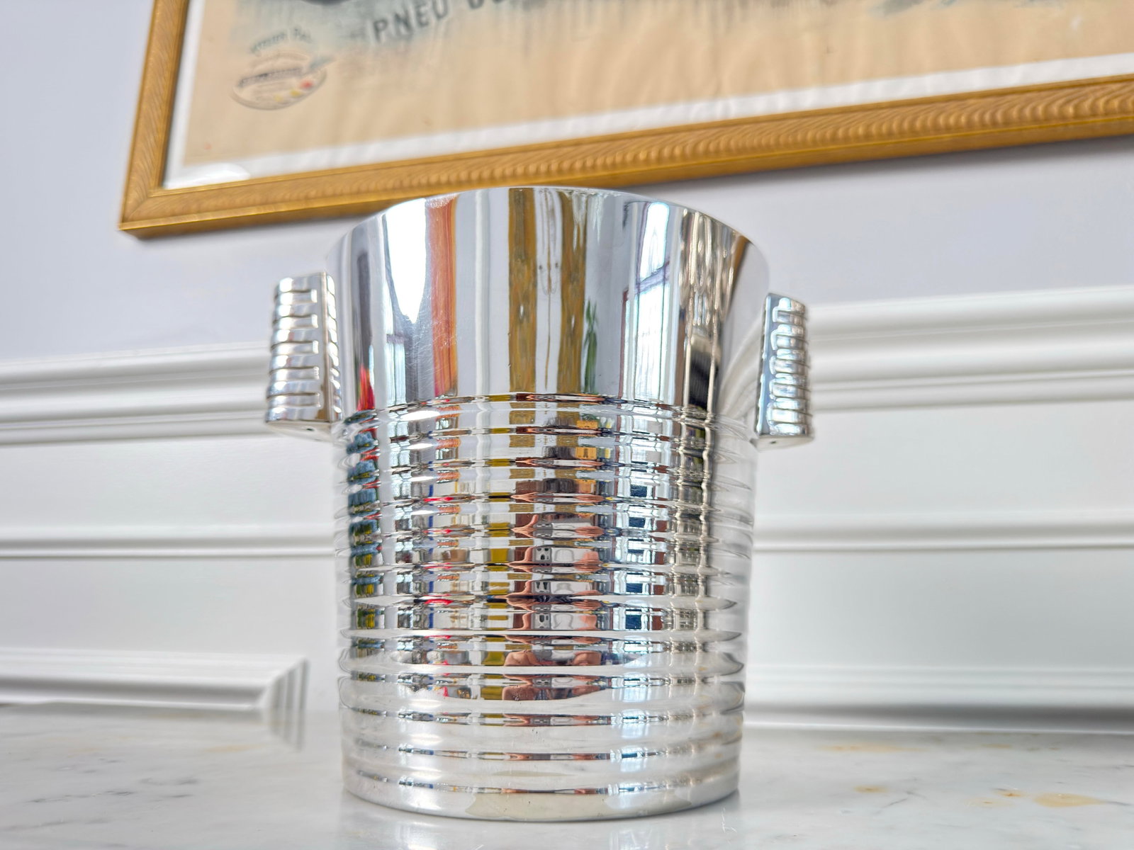 Silver Plated Ice Buckets Luc Lanel, French Work, Christofle. Circa 1930 - 4