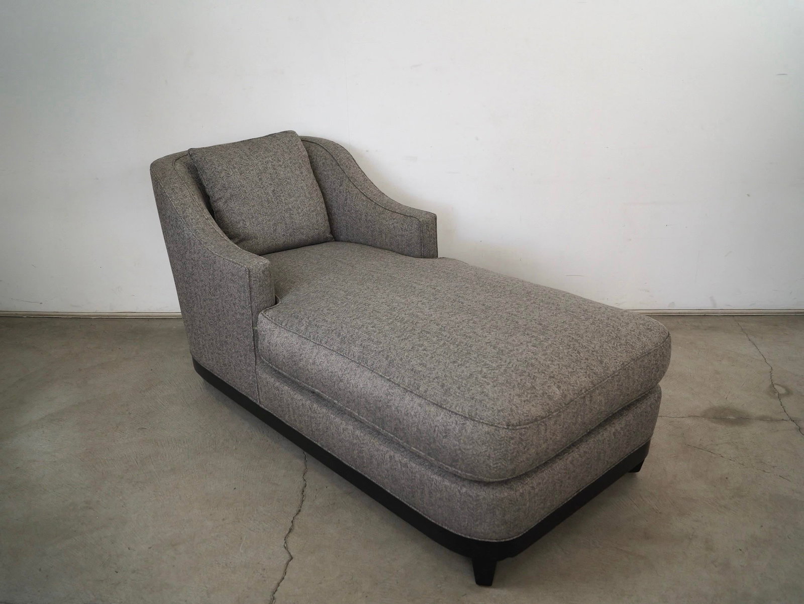 A. Rudin Down Filled Daybed Chaise Lounge Chair - 2