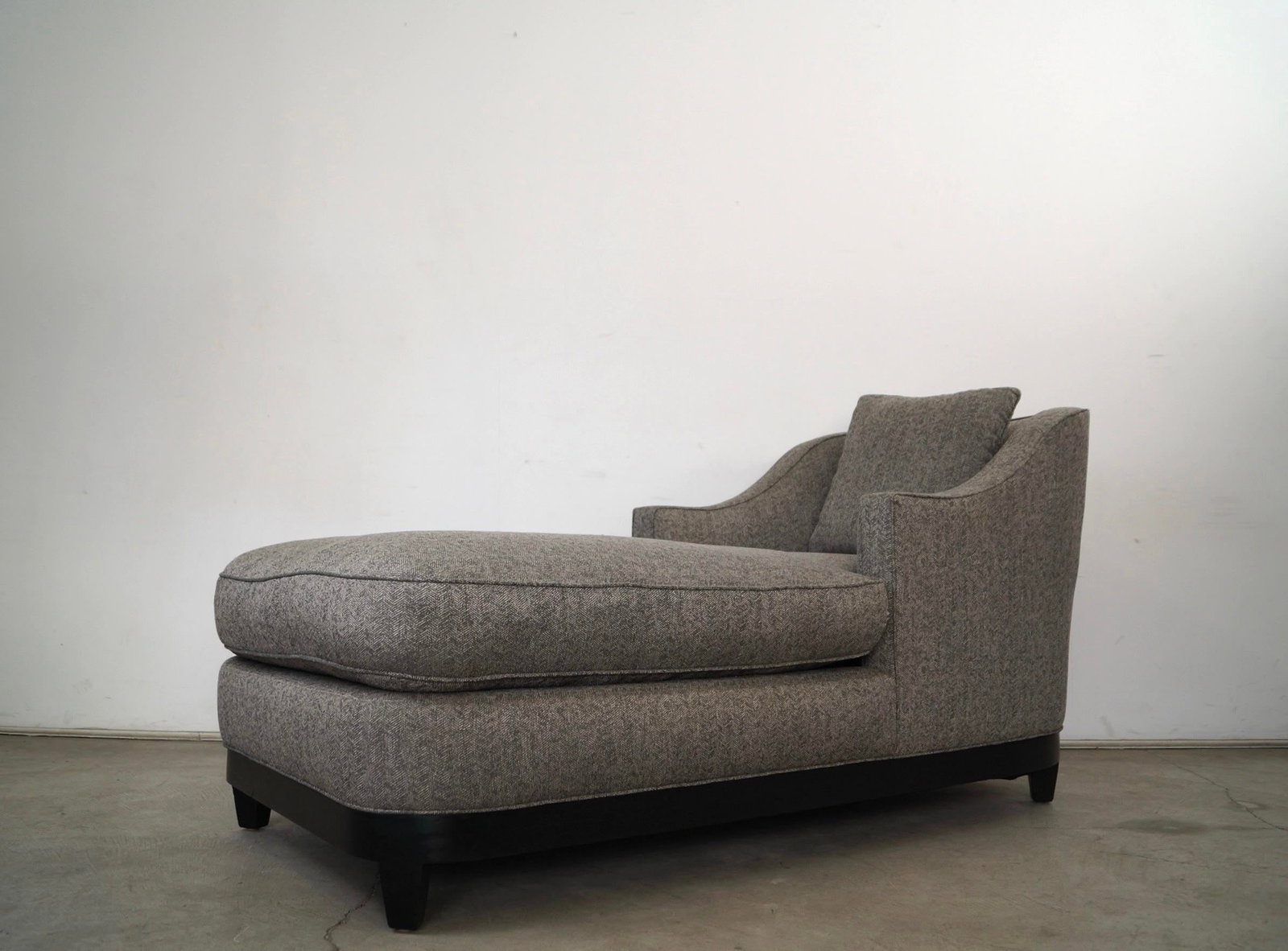 A. Rudin Down Filled Daybed Chaise Lounge Chair - 4