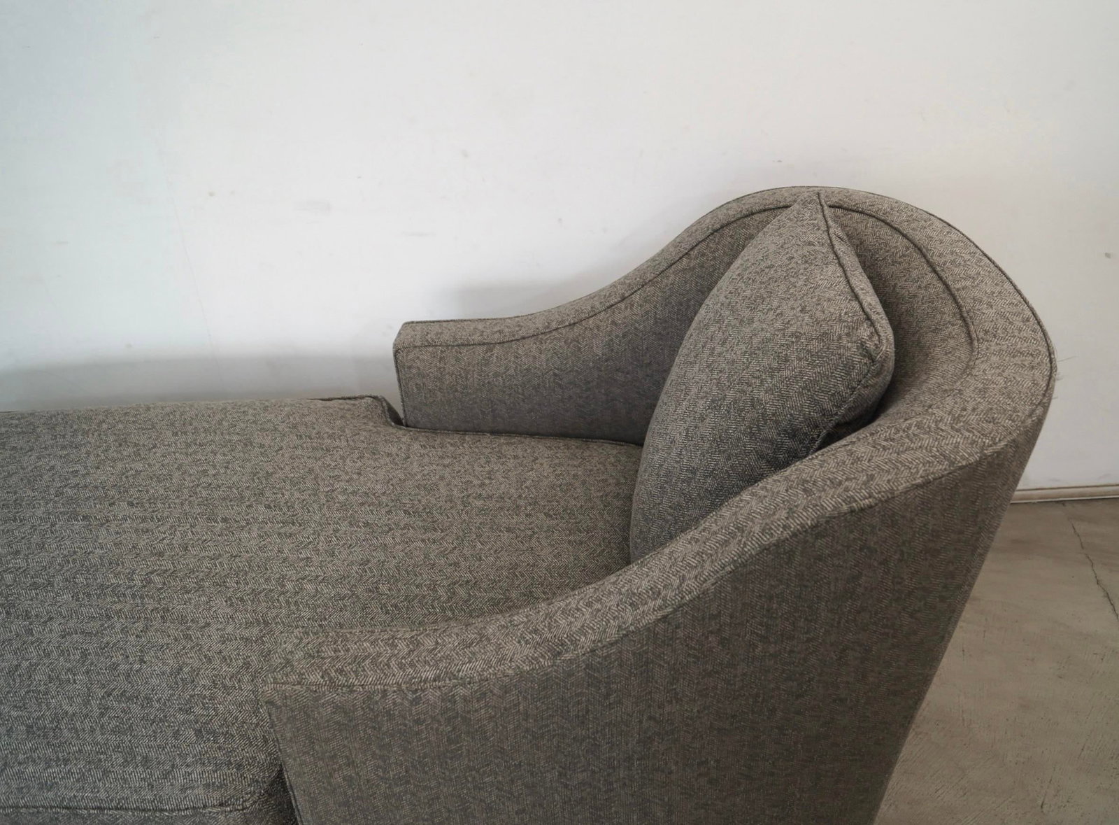 A. Rudin Down Filled Daybed Chaise Lounge Chair - 8