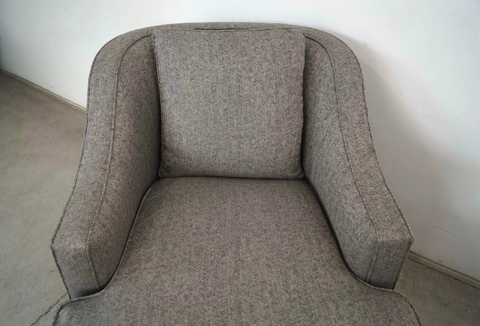 A. Rudin Down Filled Daybed Chaise Lounge Chair - 9