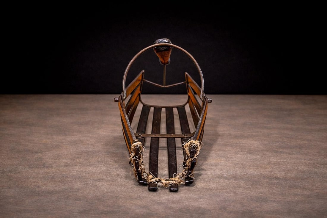 1960s Wine Holder in Rosewood & Metal, Unknown - 2