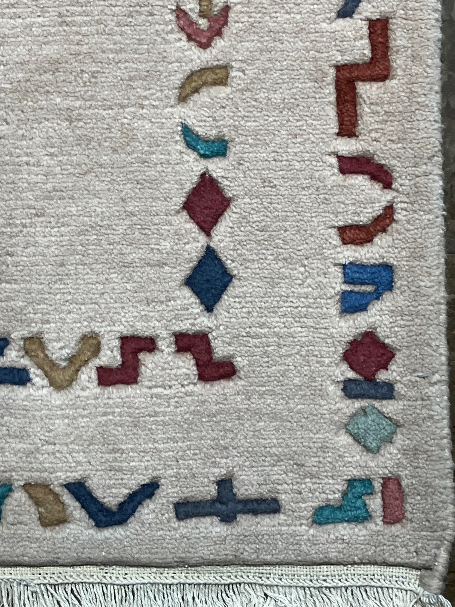 Modern Hand-Knotted Nepal Rug 3'2" X 5'3" - 4