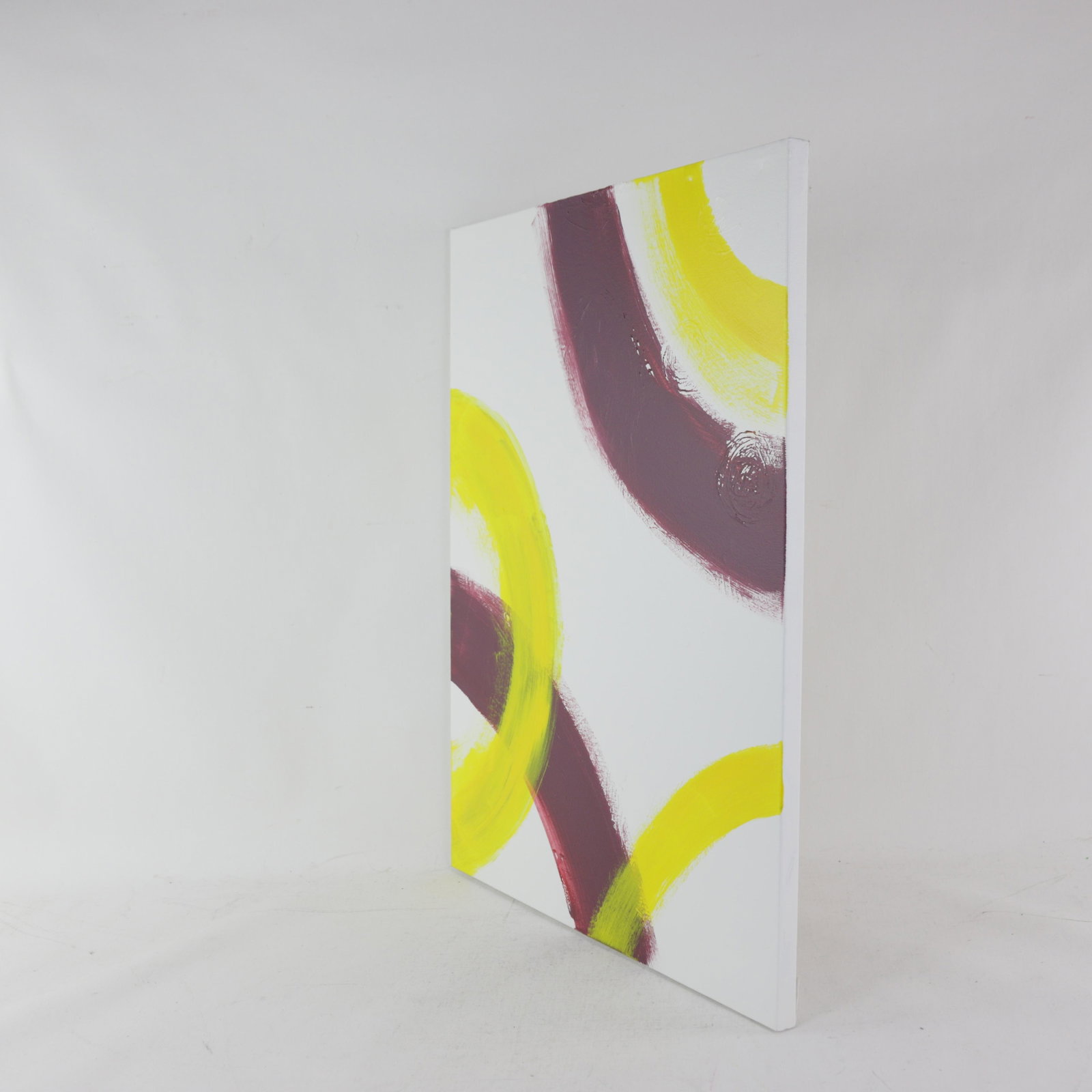Solar Echo Contemporary Abstract Geometric Painting - 2