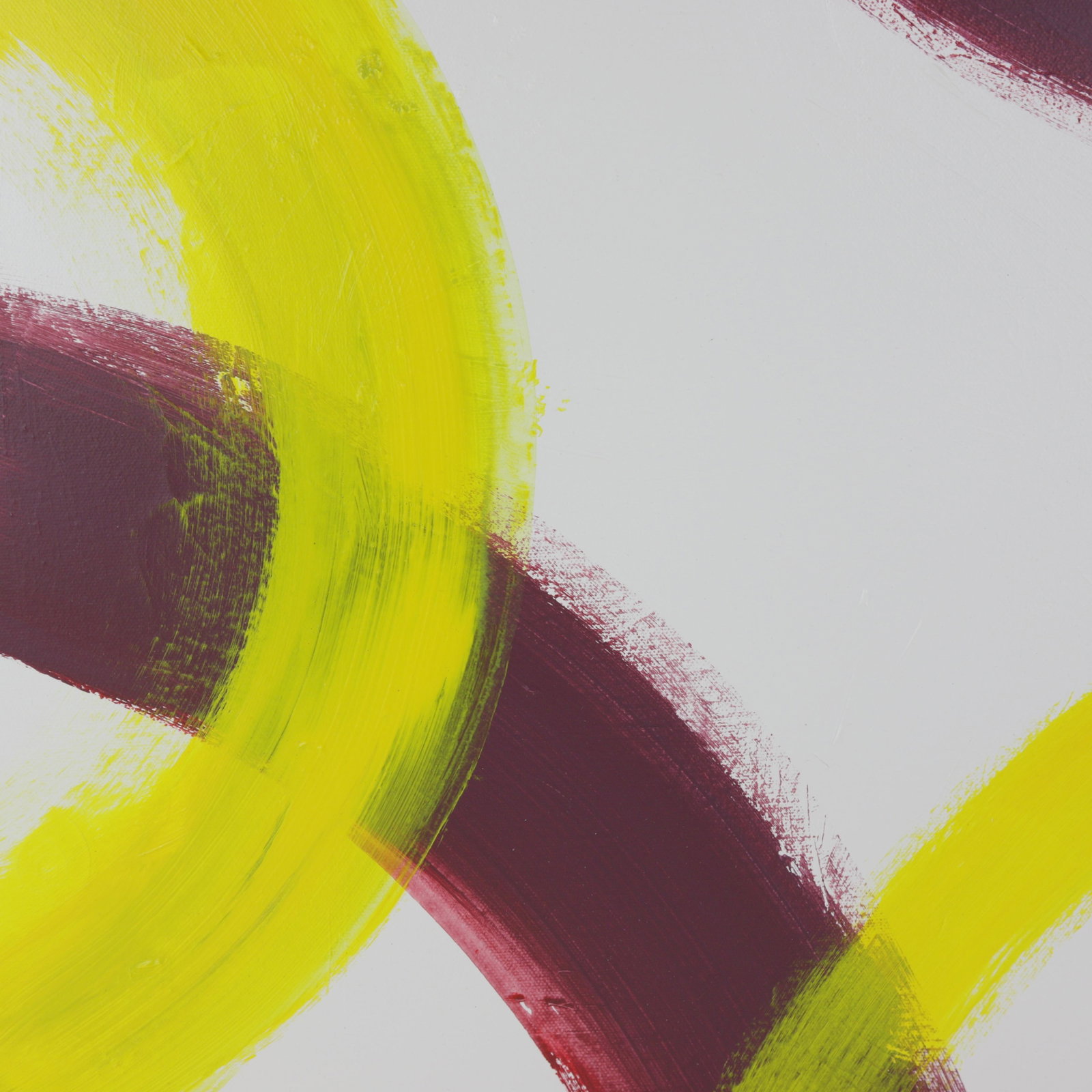 Solar Echo Contemporary Abstract Geometric Painting - 5