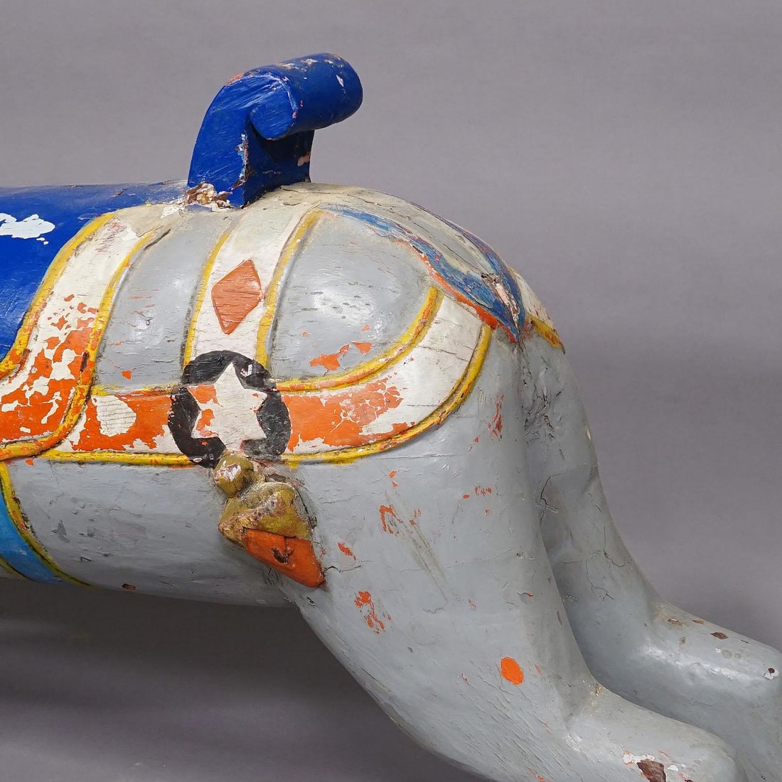 Rare Antique Children Carousel Pig, Germany Ca. 1920s - 6