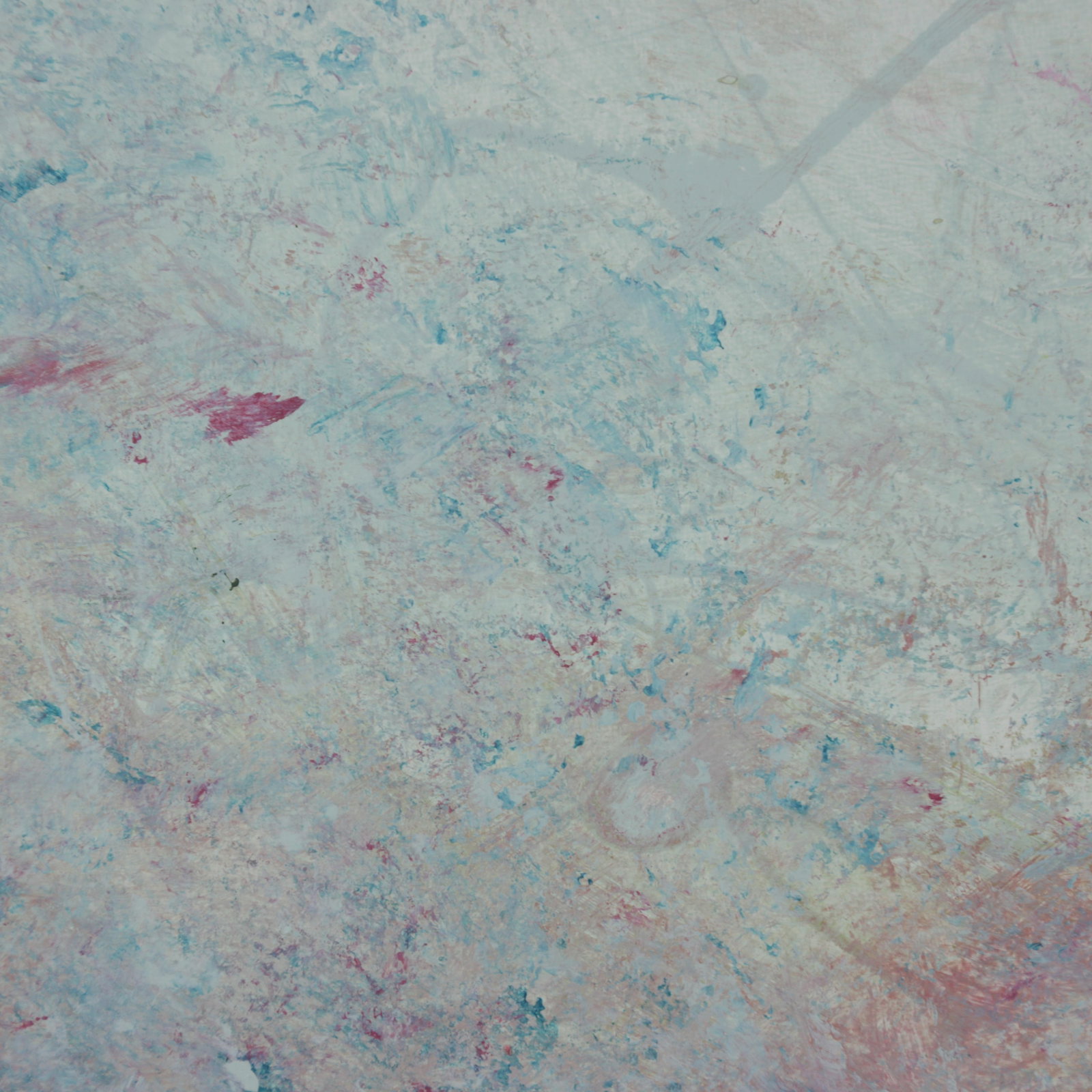 Morning Mist Contemporary Pastel Abstract Mixed-Media Painting - 6