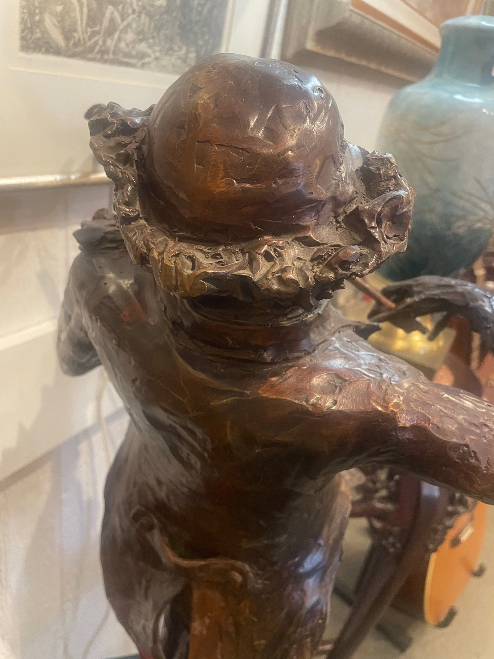 1980s Original 25" Bronze Entitled "The Music of Beethoven " by Mark Tochilkin 5/9 - 2