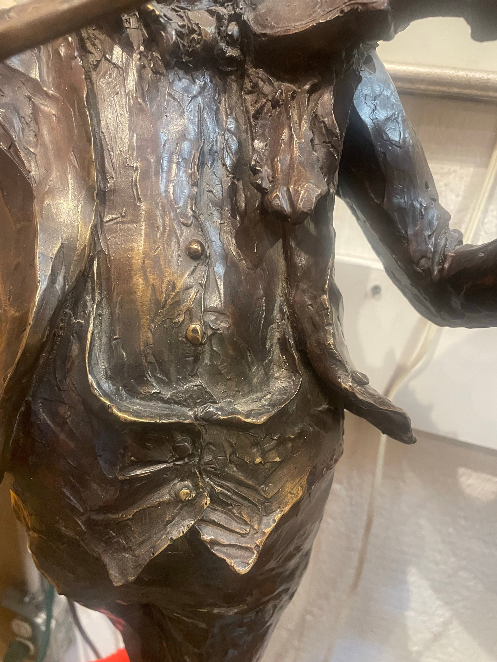 1980s Original 25" Bronze Entitled "The Music of Beethoven " by Mark Tochilkin 5/9 - 3