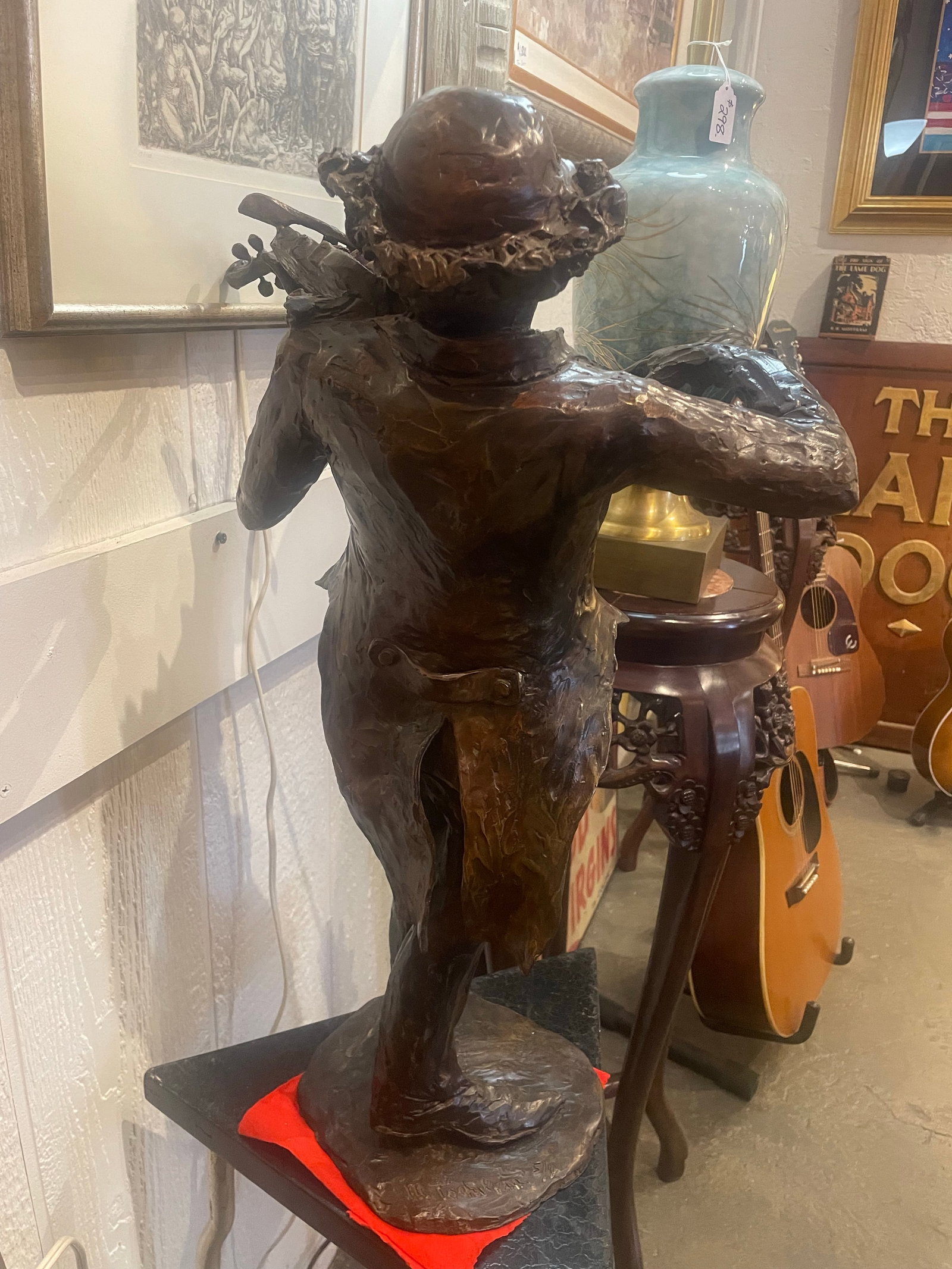 1980s Original 25" Bronze Entitled "The Music of Beethoven " by Mark Tochilkin 5/9 - 4