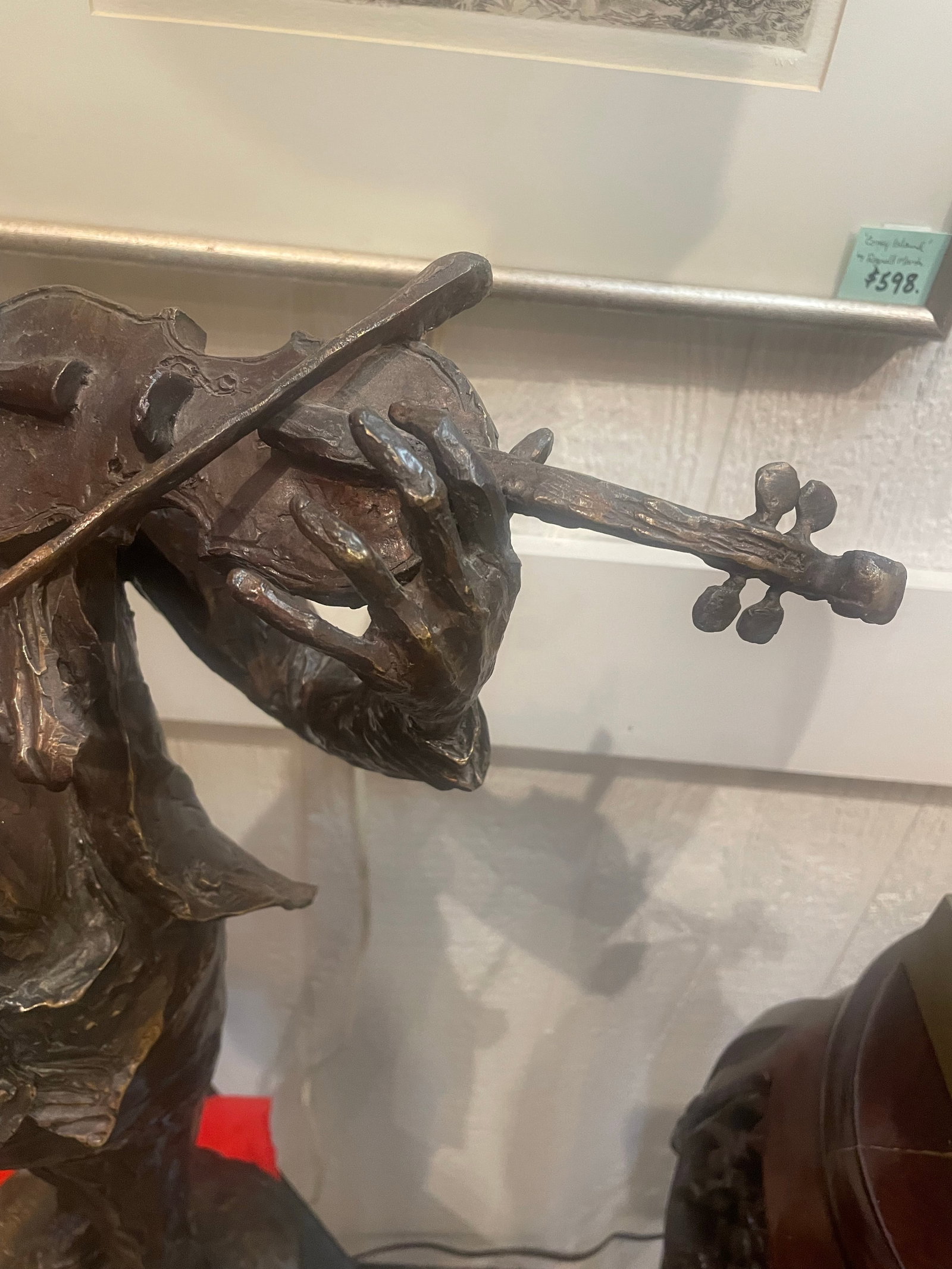 1980s Original 25" Bronze Entitled "The Music of Beethoven " by Mark Tochilkin 5/9 - 5