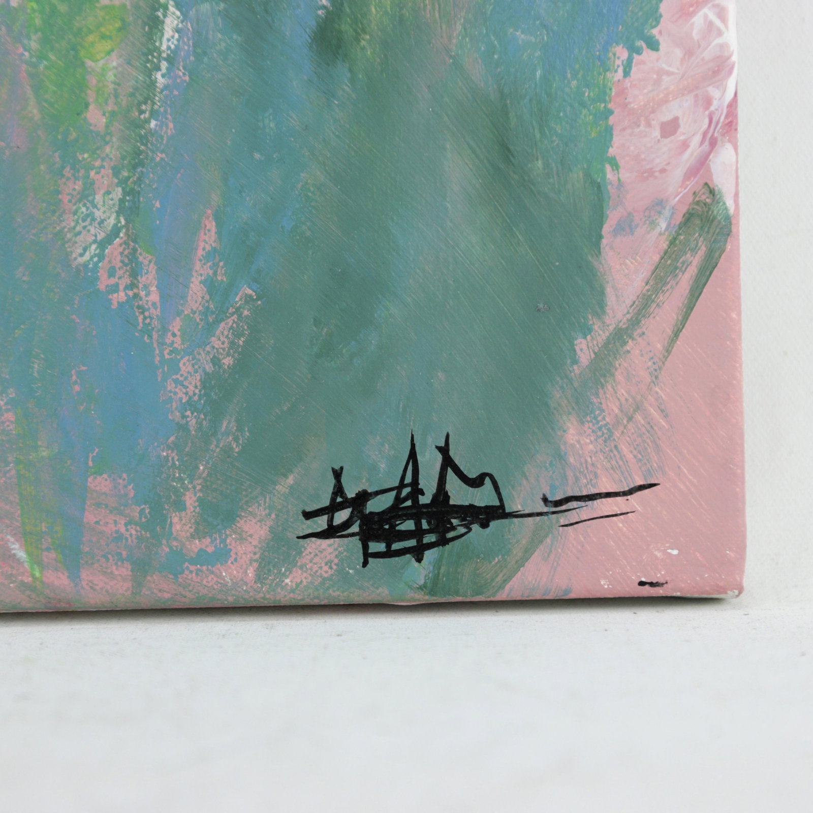 Rose Garden Contemporary Abstract Impressionist Painting - 4