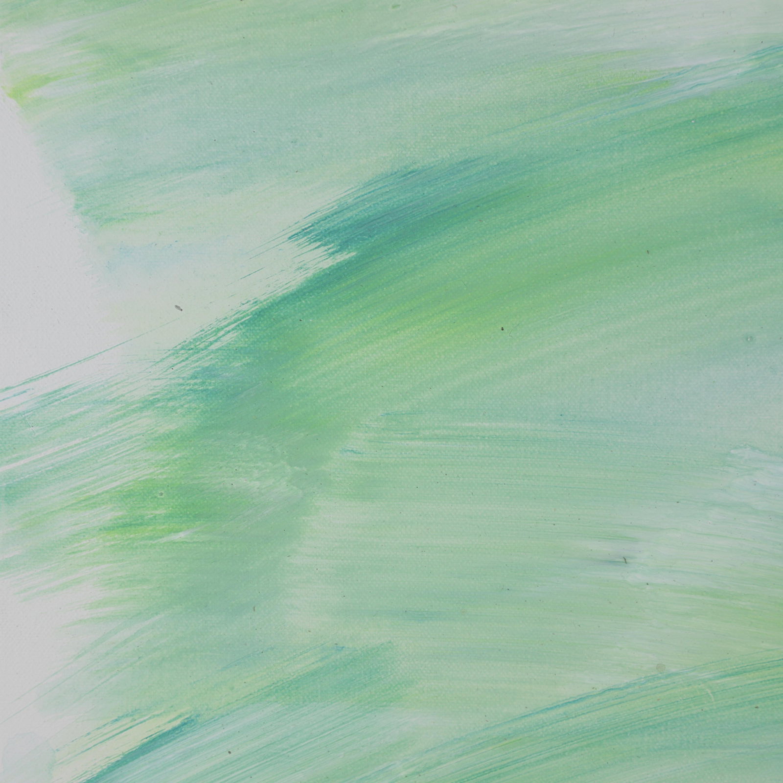 Emerald Tide Contemporary Abstract Minimalist Painting - 3