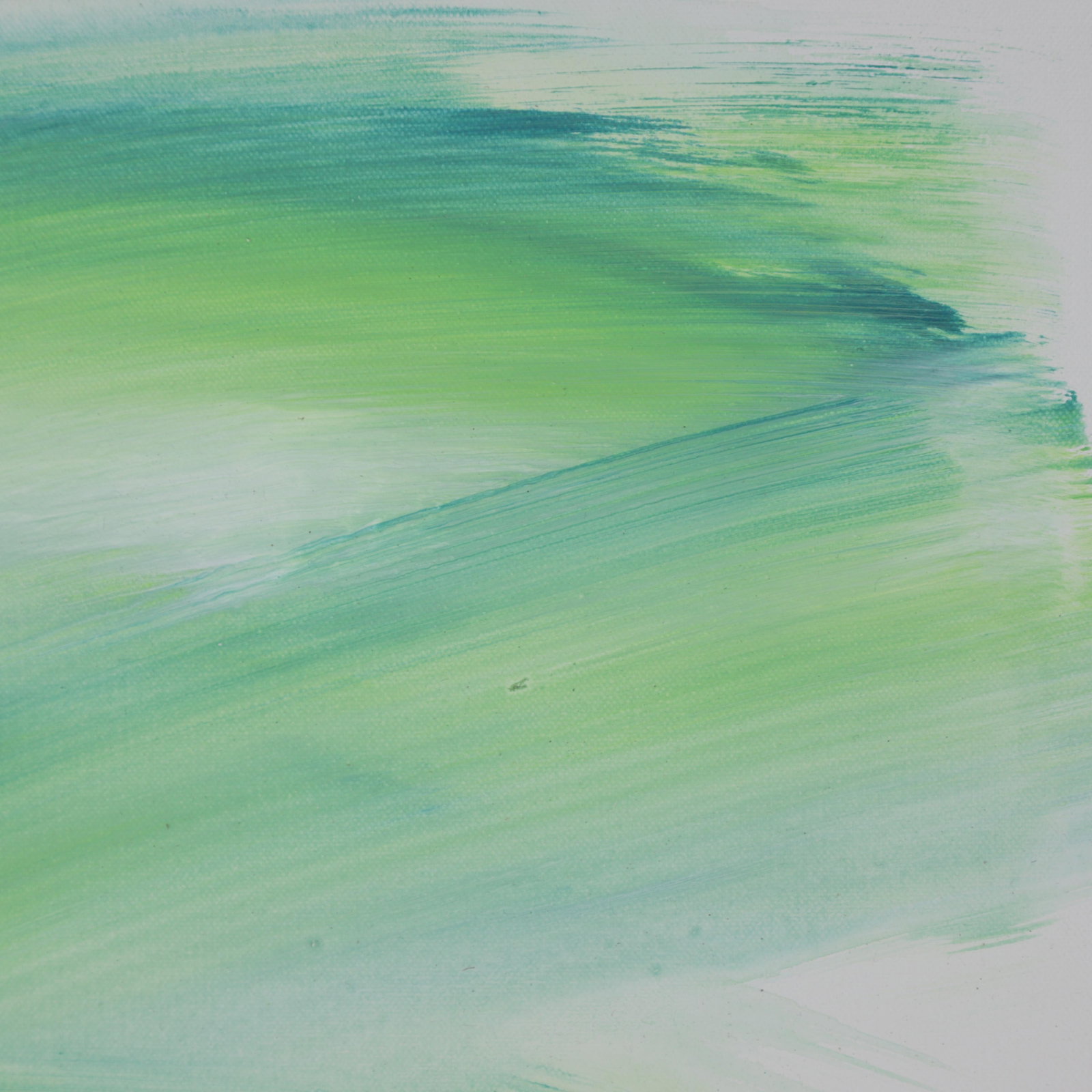 Emerald Tide Contemporary Abstract Minimalist Painting - 5