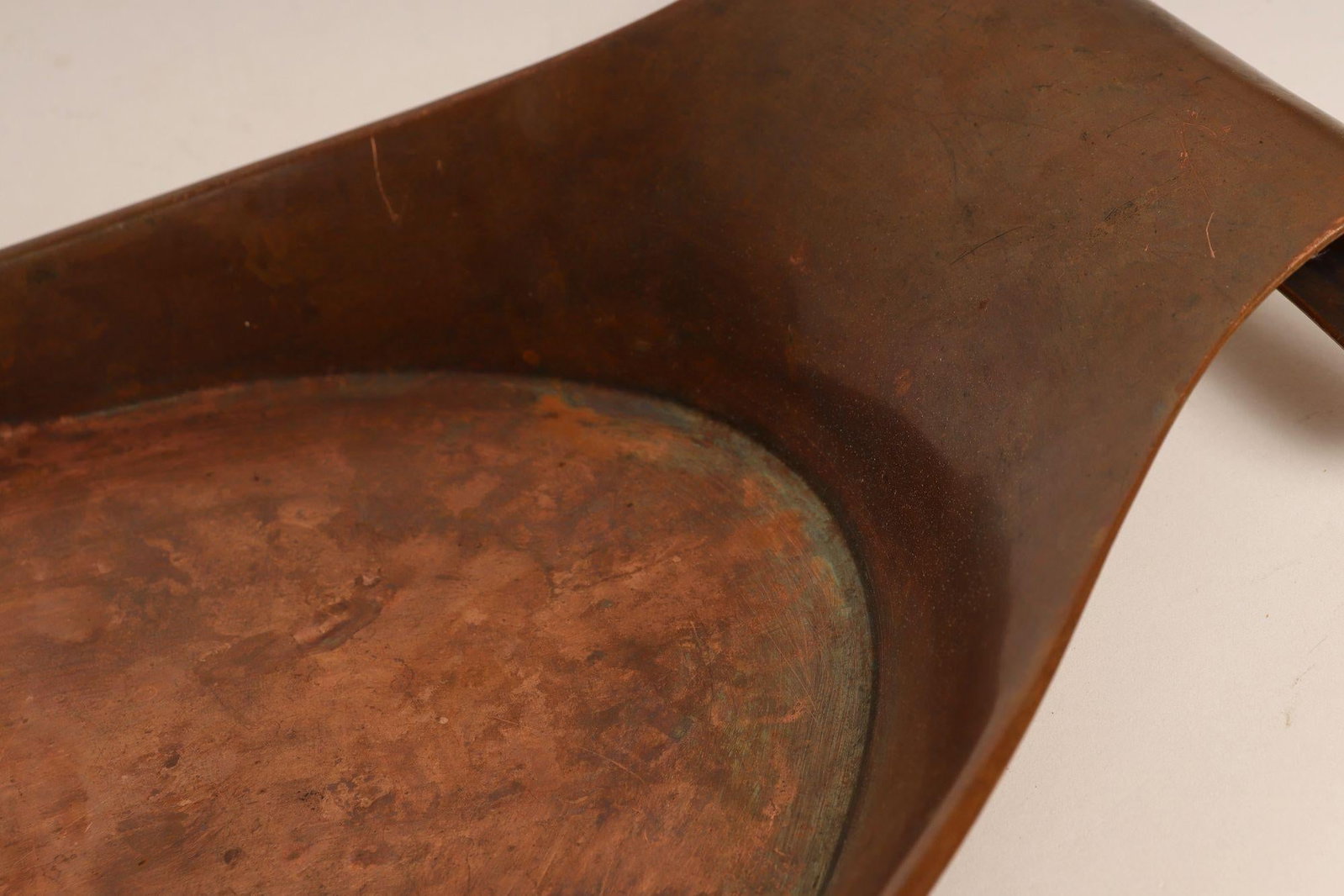 Sculptural Arts and Crafts Copper Gondola Oval Tray Attributed to w.a.s. Benson - 11