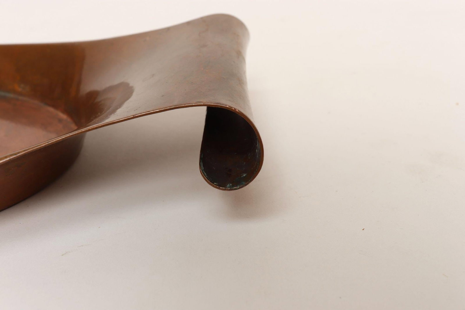 Sculptural Arts and Crafts Copper Gondola Oval Tray Attributed to w.a.s. Benson - 13