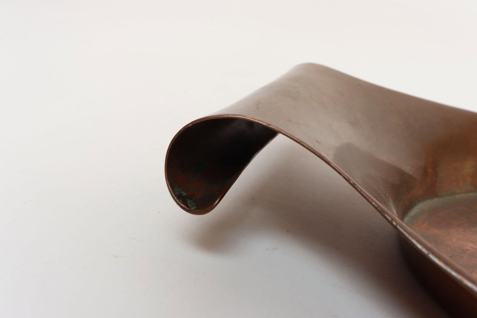 Sculptural Arts and Crafts Copper Gondola Oval Tray Attributed to w.a.s. Benson - 14