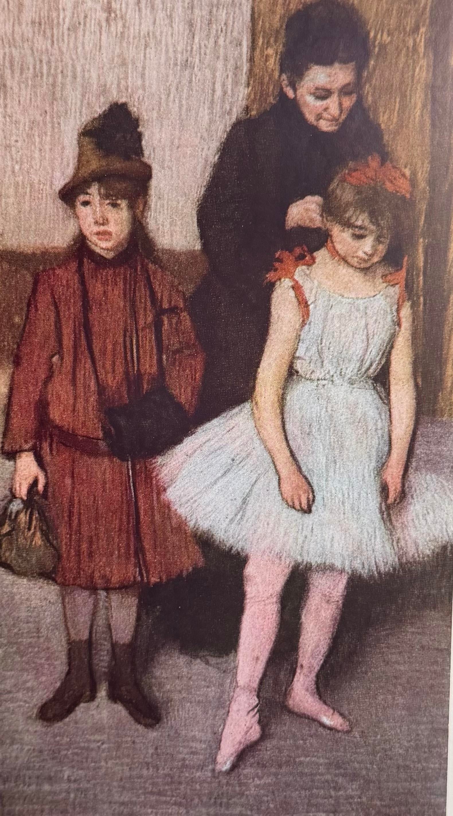 1952 After Edgar Degas First Edition "The Mante Family" Print - 2