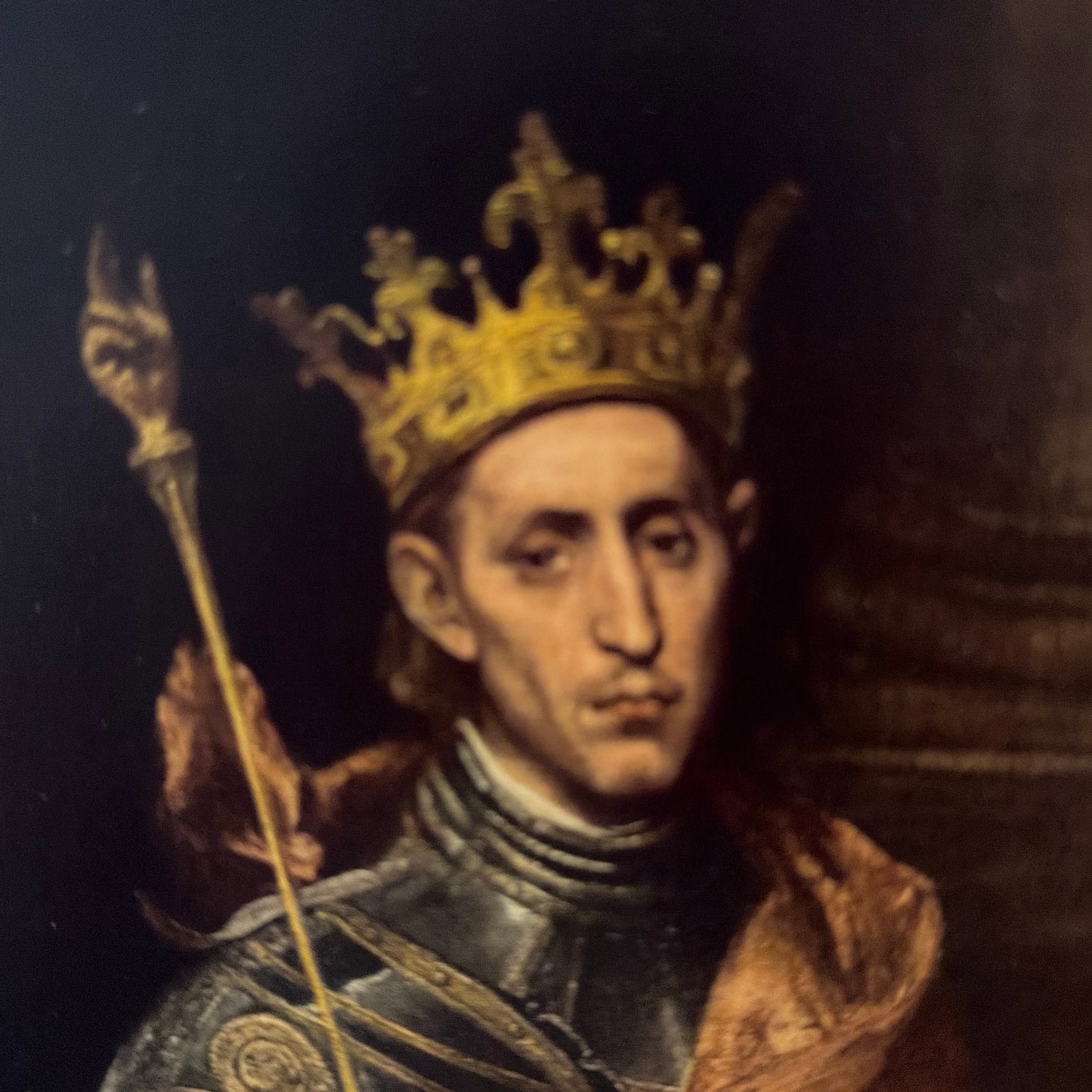 1952 After El Greco First Edition "Saint Louis, King of France" Print - 2